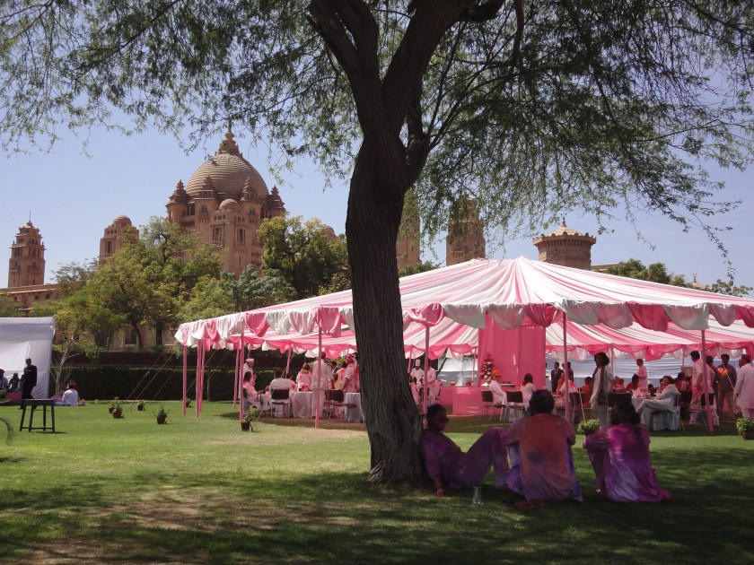 Royal, classy and colourful - Holi at the Umaid Bhawan Palace, Jodhpur