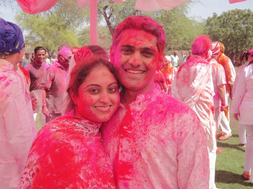 Covered in the colour of joy - Holi at Umaid Bhawan Palace, Jodhpur