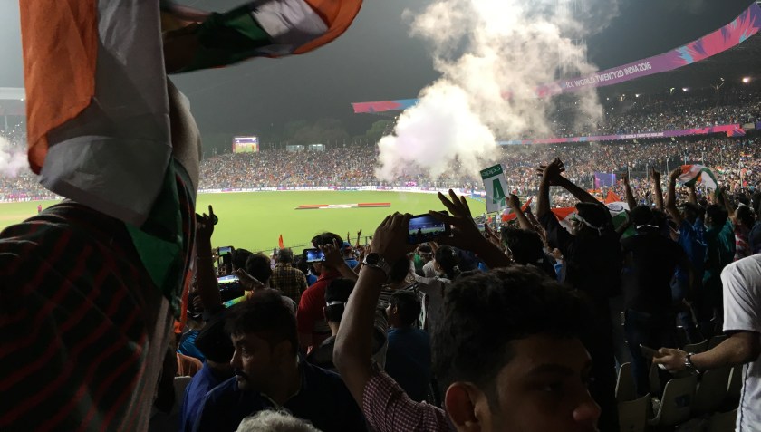 Haze of victory - India vs. Pakistan at Eden Gardens, Kolkata