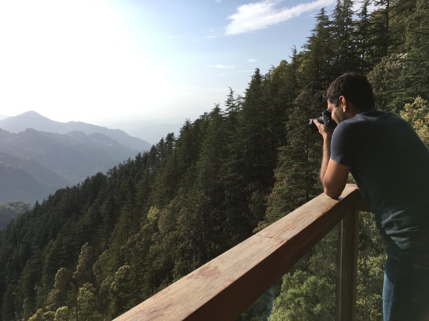View from Cafe Ivy, Landour, Uttarakhand, India