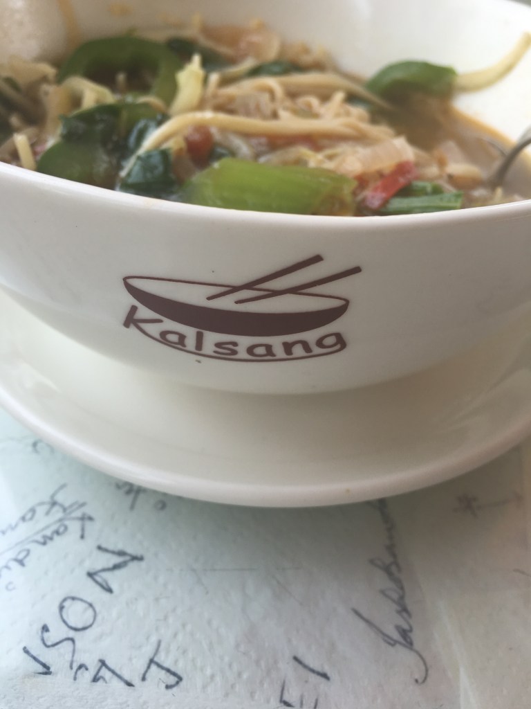 Thukpa at Kalsang, Mall Road - Mussoorie, Uttarakhand, India