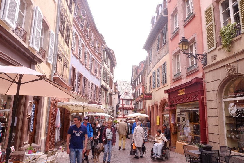 Walking the streets of Colmar